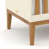 BERÇO MATIC NATURE OFF WHITE/FREIJO/ECOWOOD