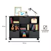 Nicho Organizador Qmovi 3 Gavetas Preto 