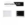 Cama Bibox Tebarrot Barcelona Branco/Branco Branco/Preto