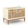 BERÇO MATIC NATURE OFF WHITE/FREIJO/ECOWOOD