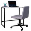 Escrivaninha Home e Cadeira Office Daf Com Rodizio 