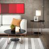 Conjunto Mesa de Centro e Apoio Liz Preto EJ
