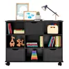 Nicho Organizador Qmovi 3 Gavetas Preto 