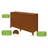 Cômoda 6 Gavetas Maggiore New Móveis Frassino Lopas 