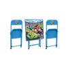 Conjunto mesa e 2 cadeiras infantil Açomix Azul 
