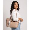 Bolsa Trançada Hanna - Bege / Marrom