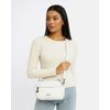 Bolsa Transversal Media Melissa- Off White