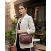 Bolsa Transversal Luana - Bordô