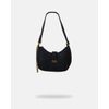 Bolsa Meia-Lua Transversal Caroline - Preto