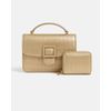 Bolsa Feminina com Carteira - Ouro Velho