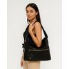 Bolsa De Ombro Média Laura - Black 