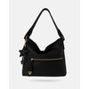 Bolsa De Ombro Média Laura - Black 