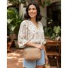Bolsa Transversal Gisele - Camel