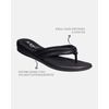 Chinelo Anatômico Jasmim - Preto