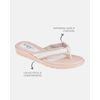 Chinelo Dália - Marfim / Off White