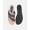 Chinelo Cosmos - Glitter Preto