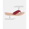 Chinelo Anatômico Jasmim - Rubi