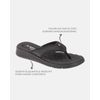 Chinelo Esporão Kalanchoê - Preto