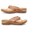 Chinelo Feminino Confortável para Esporão de Calcâneo - Rose/Ouro