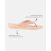 Chinelo Flat Agapanto - Antique