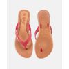 Chinelo Flat Agapanto - Framboesa