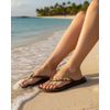 Chinelo Hibisco - Bronze