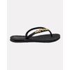 Chinelo Hibisco - Preto