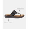 Chinelo Antúrio - Preto