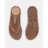 Chinelo Matricária - Bronze / Moca