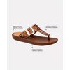 Chinelo para Esporão Matricária - Bronze / Moca