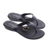 Chinelo Flat Orquídea - Preto