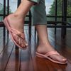 Chinelo Flat Orquídea - Rosa Mac