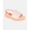 Sandalia Anabela Acácia - Off White