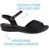 Sandália Anatômica Jasmim - Preta