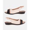 Slingback Jasmim Rasteira - Off White