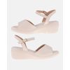 Sandália Anabela Papoula - Off White