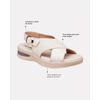 Sandália Camélia - Off White