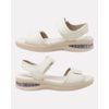 Sandália Velcro Camélia - Off White