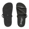 Papete Feminina Flatform Confortável - Soft Preto / Onix
