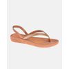 Sandália Flat Agapanto - Bronze / Caramelo