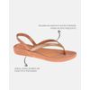 Sandália Flat Agapanto - Bronze / Caramelo