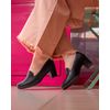 Loafer Salto Bloco Magnólia - Preto