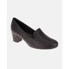 Loafer Salto Bloco Magnólia - Preto