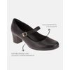Sapato Mary Jane Boneca Magnólia - Preto