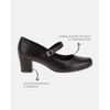 Sapato Mary Jane Boneca Magnólia - Preto