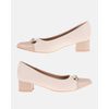 Scarpin Salto Baixo Jade - Off White