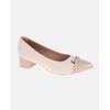 Scarpin Salto Baixo Jade - Off White