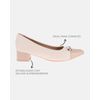 Scarpin Salto Baixo Jade - Off White