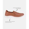 Slip On Ortopédico Violeta - Caramelo