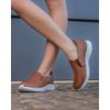 Slip On Ortopédico Violeta - Caramelo